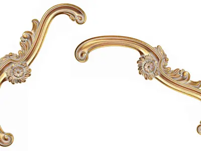Classic carved 143 3D model