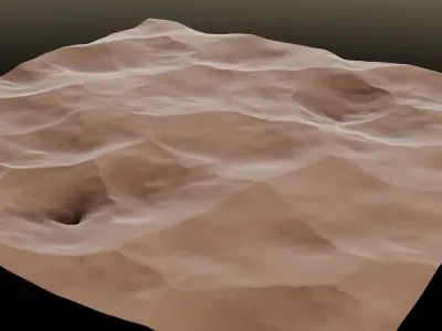 Desert Sand 3D model Free 3D model