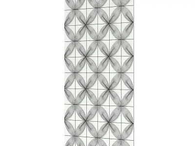 White Wall Panel 3D model