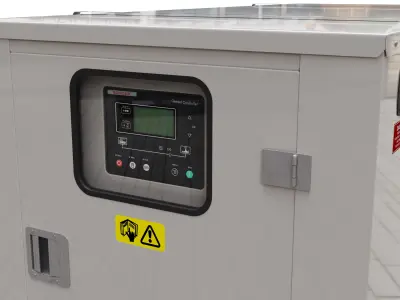 Diesel Generator 3D model