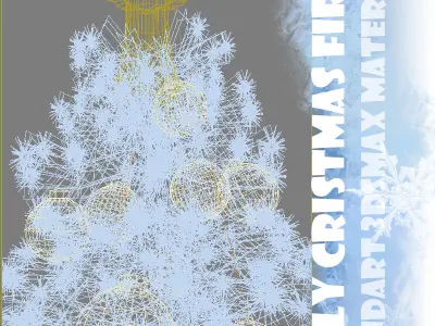 Decorated Christmas Tree 3D model