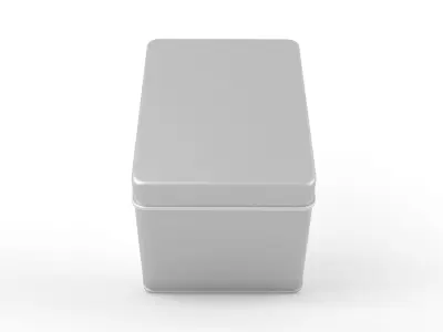 The rectangular Tin Can 3D model