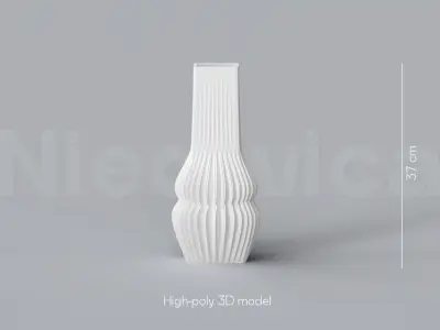 NIEDWICA VASE E-4 3D PRINTING VASE 3D MODEL STL FILE 3D print model