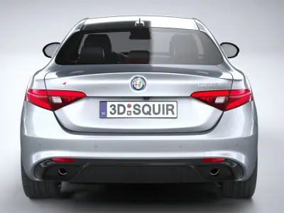 Alfa Romeo Giulia 2023 3D model
