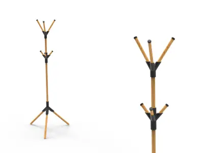 STAND COAT HANGER - 3D PRINT 3D print model