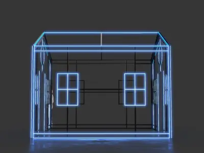 House Outline 2 3D model