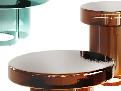 Miniforms SODA Glass Luxury Coffee Table 3D model