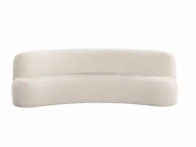 Curved Sofa 3D model buy