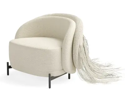 PAOLO FERRARI Ame armchair  3D model