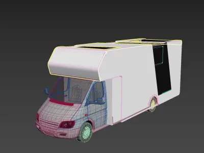 Caravan Design 3d 3D model