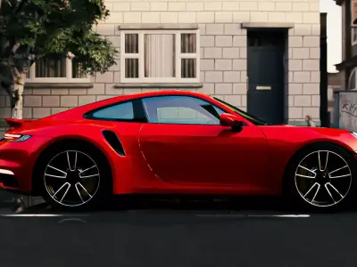 Porsche 911- Carrera 3D model