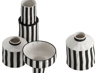 Liang and Eimil Weston Vases 3D model