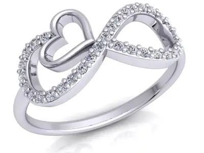 luxury Fancy Ring52 3D print model