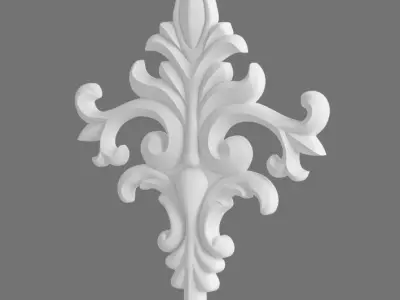 Moulding ornate design 3D model