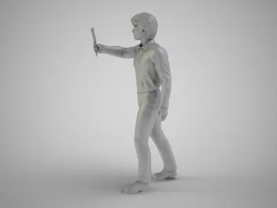 Paint Man 3D print model
