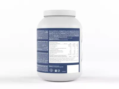 Protein Powder 3D model