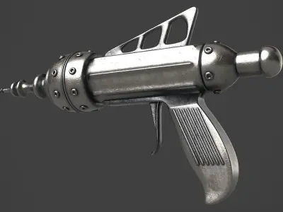 Fantasy Gun 16 3D model