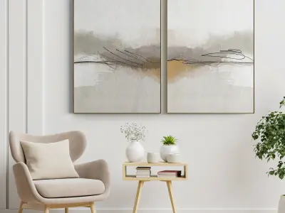 Photo Frame 153 Low-poly 3D model