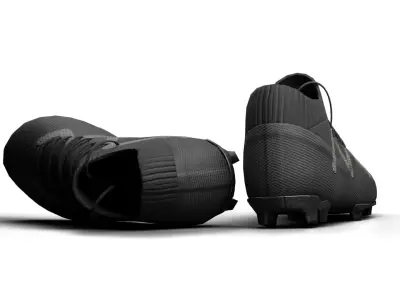 Football Boots Low-poly 3D model