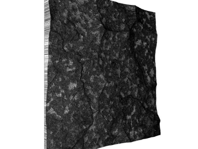 73-RockPanel rock texture 3D model