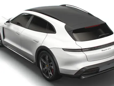 Porsche Taycan Cross Turismo 2022 3D model