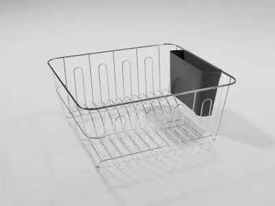 Dish Rack 3D model