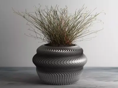 vase pot planter 3d print 878  3D print model