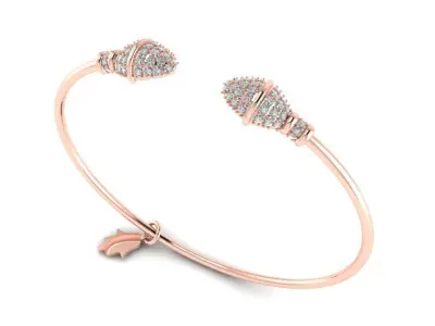 Tazzarine Diamond Bracelet Model 3 3D print model