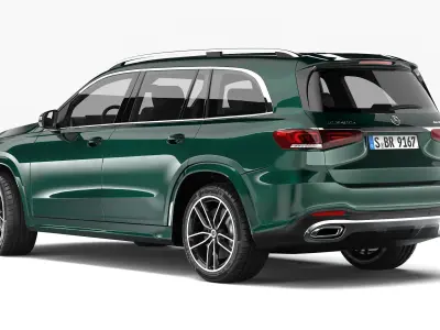 Mercedes Benz GLS Class 2020 3D model