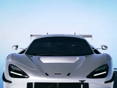 McLaren 720s GT3X 2021 3D model