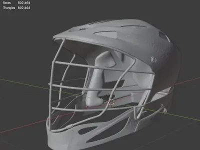 Helmet For 3D Printing 3D print model