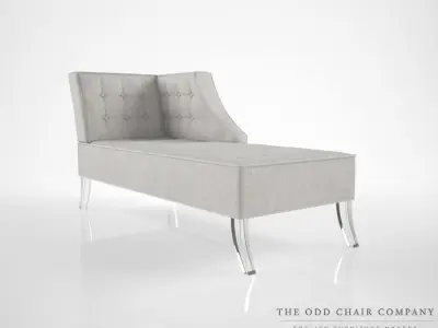The Odd Chair Company Bovina Chaise 3D model