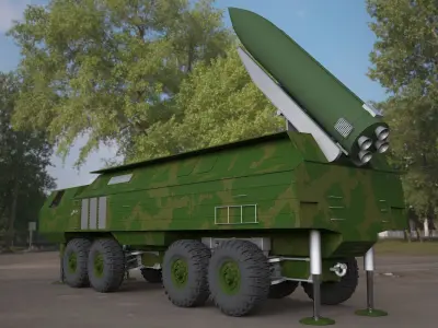 SOVIET OKA  SS 23 SPIDER 3D model