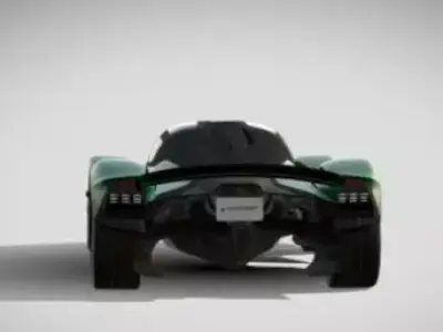 Aston Martin Valkyrie AMR LMH 2025 WEC 3D model 3D model