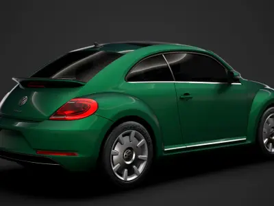 VW Beetle Final Edition 2020 3D model