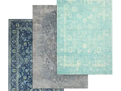 Rug Set 872 3D model