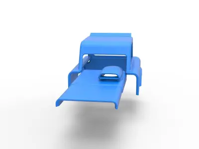 Shell of New Zealand Superstock car Version 2 Scale 1 to 25 3D print model