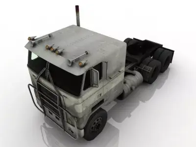 Truck semi 3D model