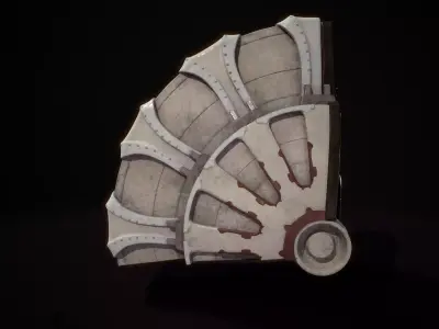 building 10 Low-poly 3D model