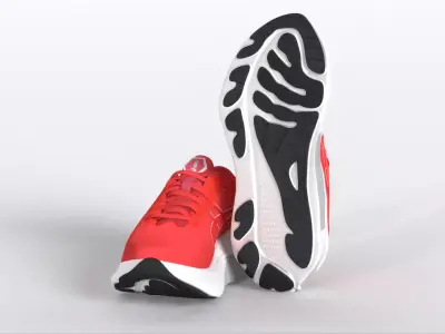 Asics Gel Kayano 30 Sneakers Cartomy Low-poly 3D model