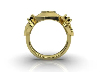 DEGREE RING 3D print model