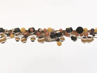 Iron Werks Dazzle Wall Sculpture 3D model