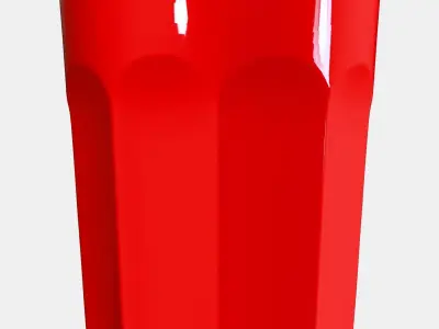 POKAL Glass 4 Low-poly 3D model