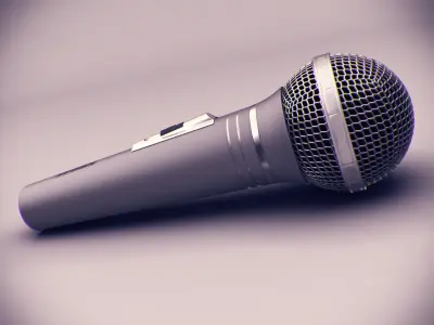 Microphone sennheiser - sennheiser 3D model