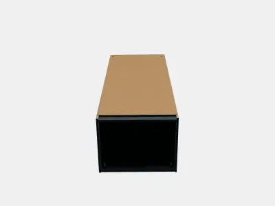 PAX Wardrobe frame 26 Low-poly 3D model