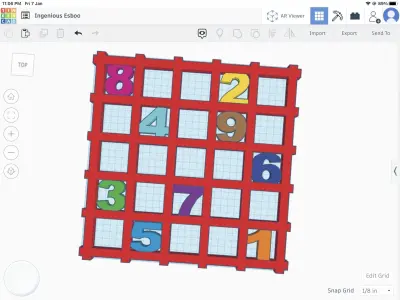 Space separator stl file 3D print model