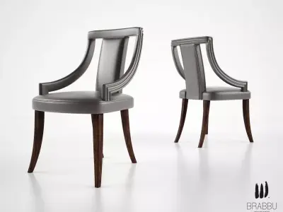 Brabbu Eanda dining chair 3D model