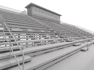 Bleachers 49 3D model