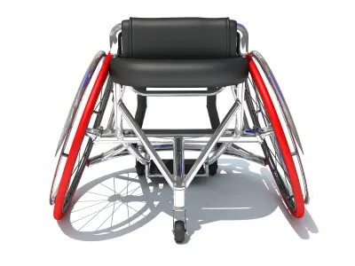 Sport Wheelchair 3D model