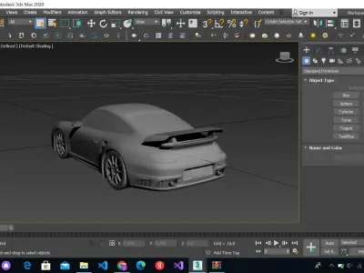 Super Porche Car 3D model